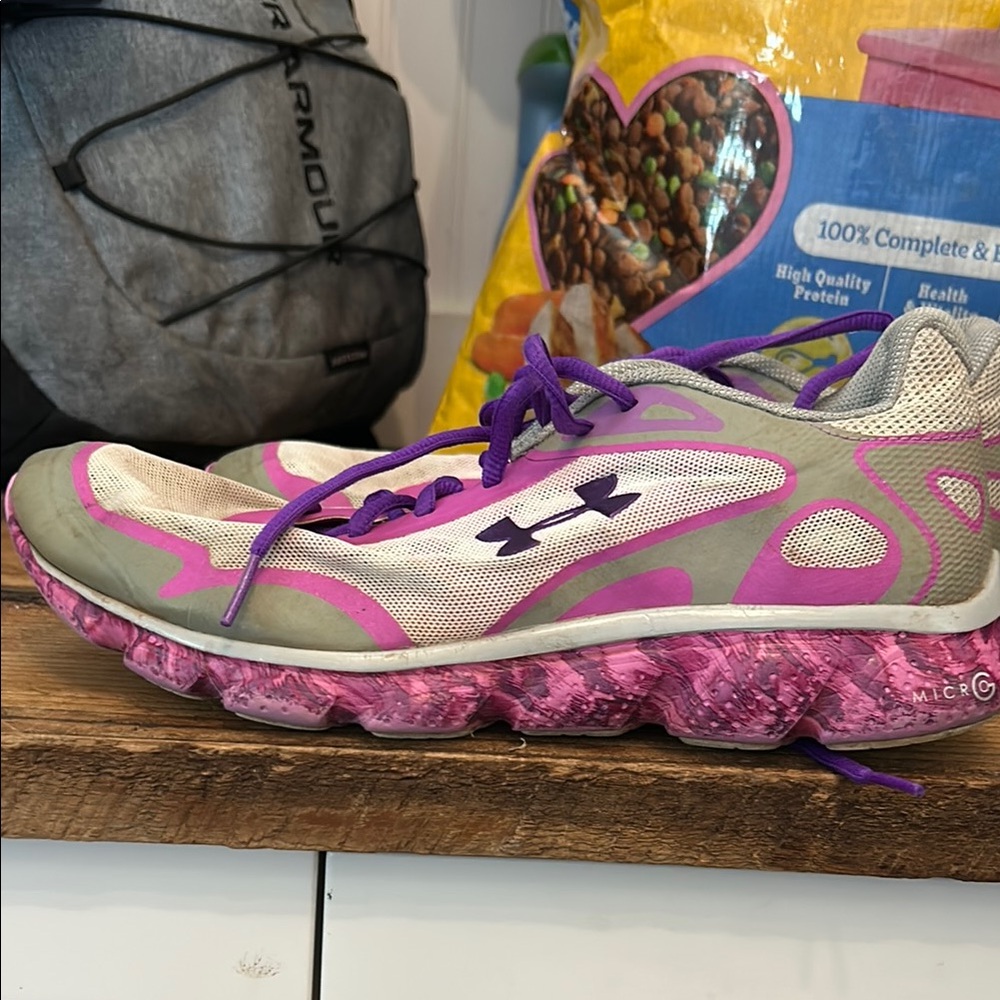 Under Armour Women's Purple and Pink Athletic Shoes
